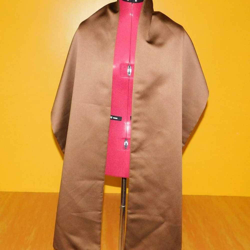 Mori Lee Chocolate Brown formal gown w/Shawl  15-… - image 11