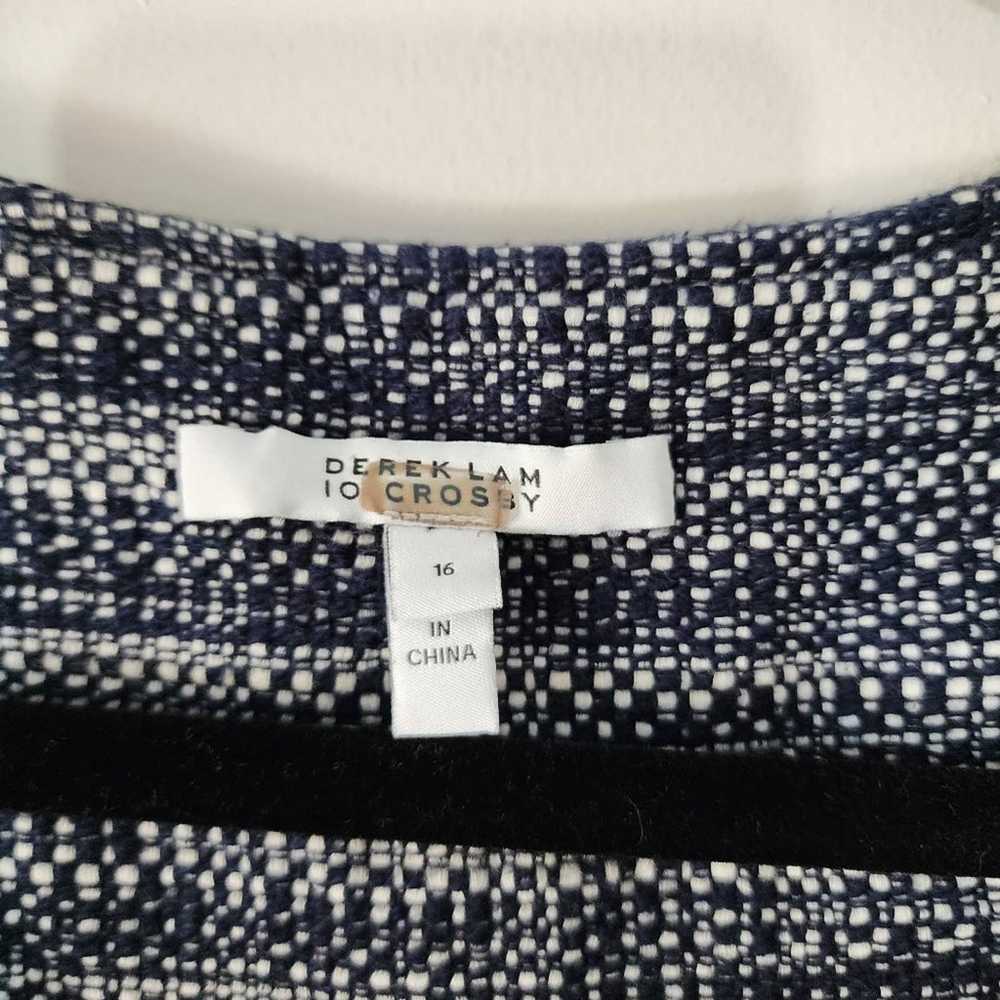 Derek Lam 10 Crosby Tweed Dress Size 16 - image 11