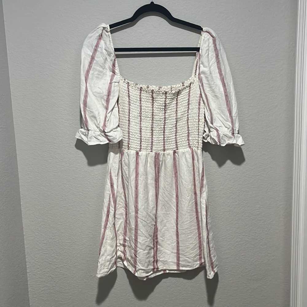 Reformation striped linen dress - image 2