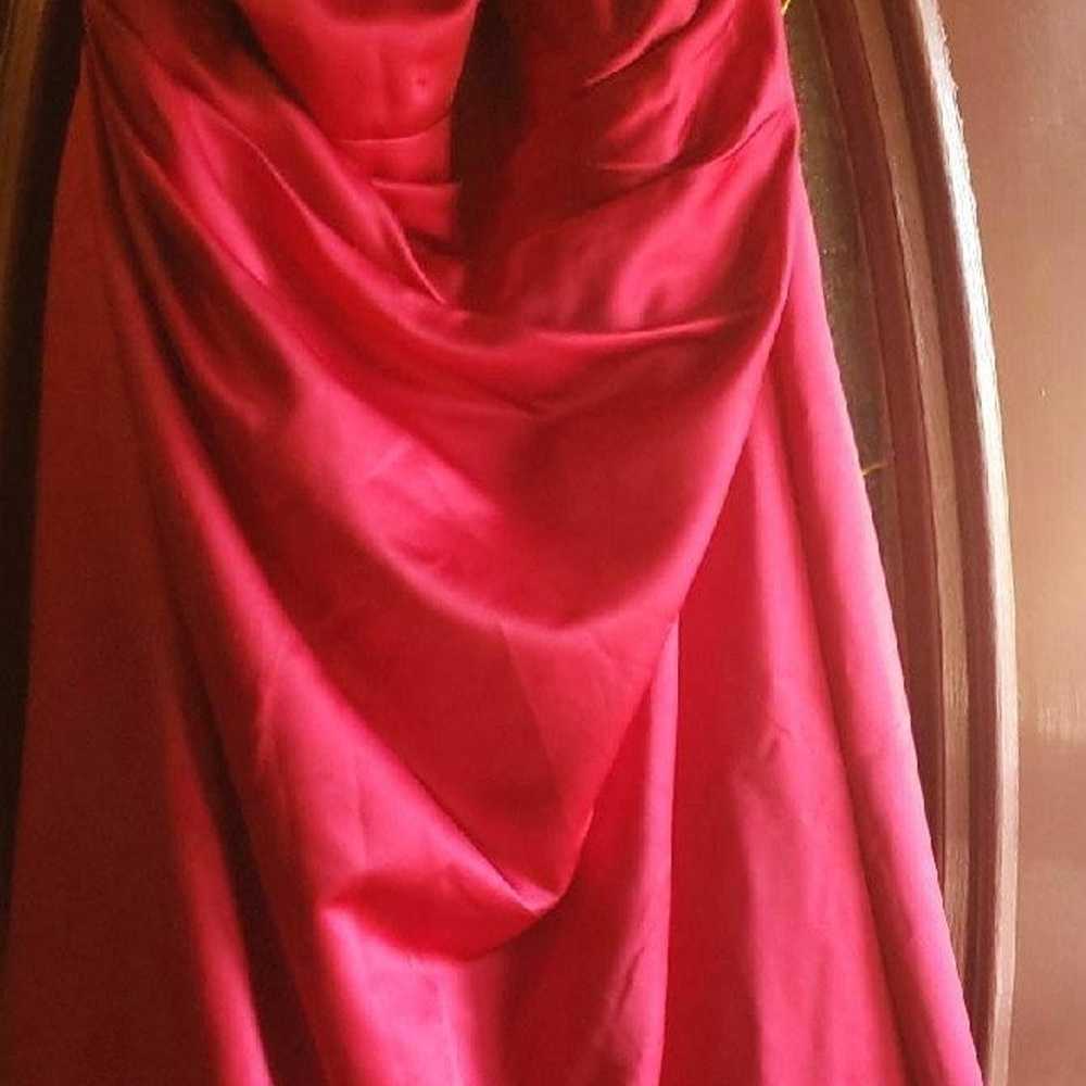 Red David's bridal dress - image 1