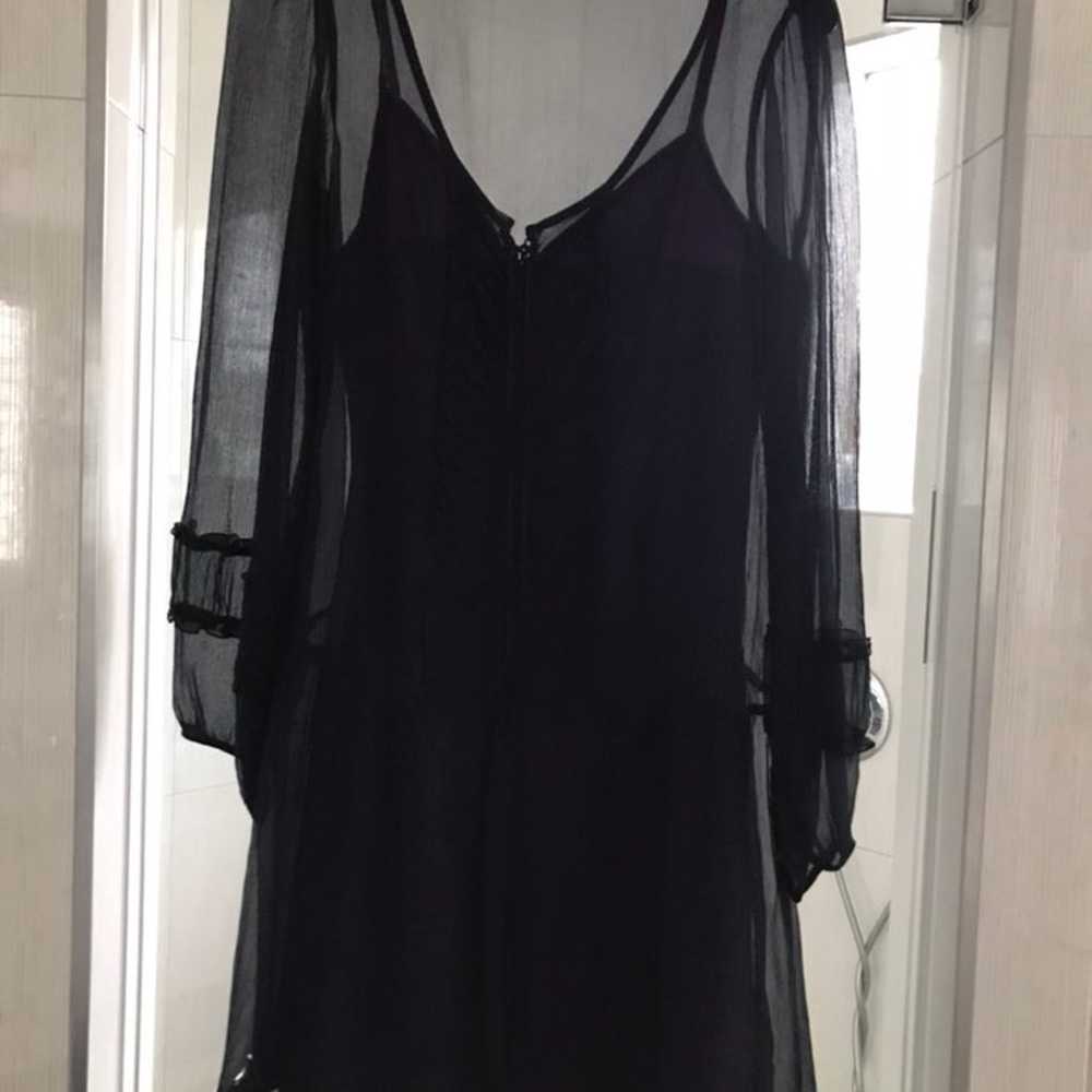 Nanette Lepore Black Slip Dress - image 2