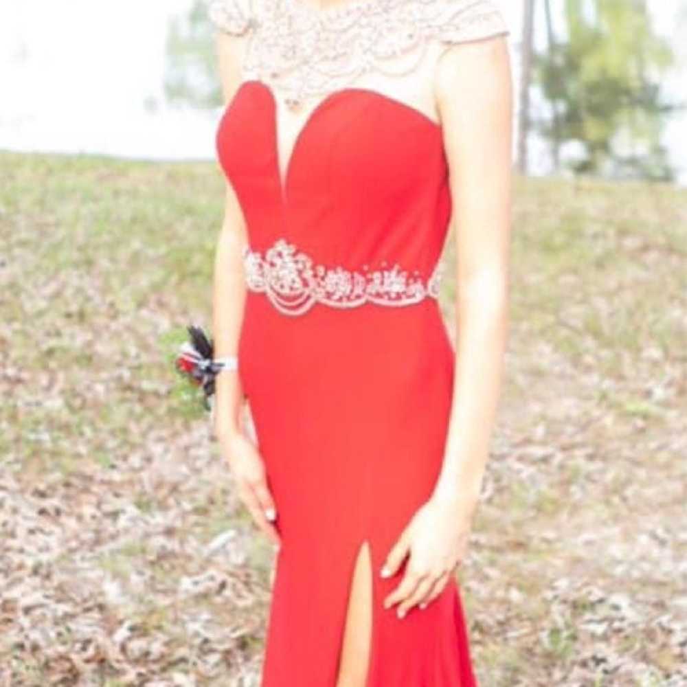 Mac Duggal Red Formal Dress - image 1