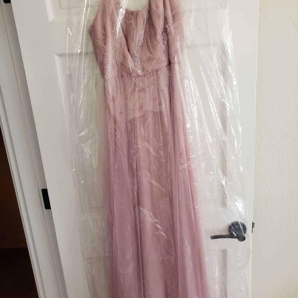Theia Dress in Dusty Rose size 6 - image 3