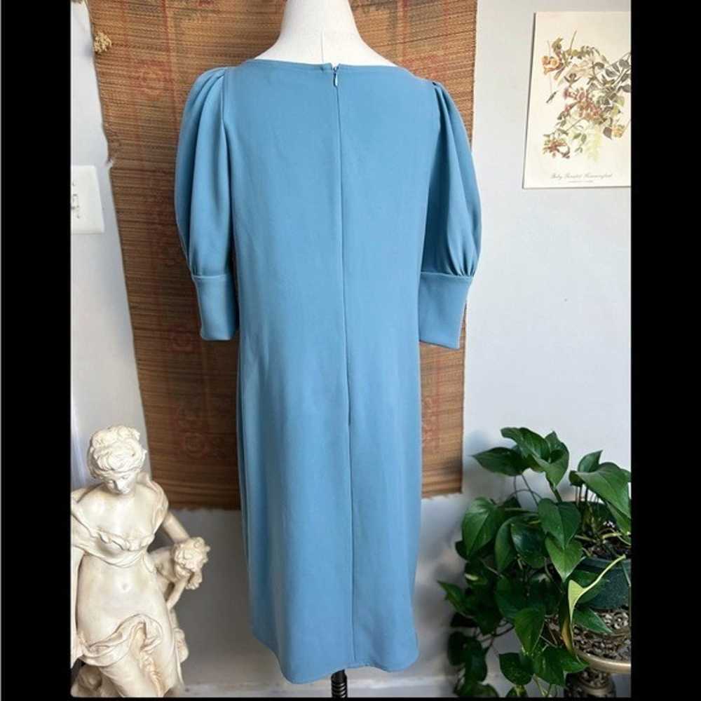 Yeohlee • Cornflower Blue Puff Sleeve Dress - image 2