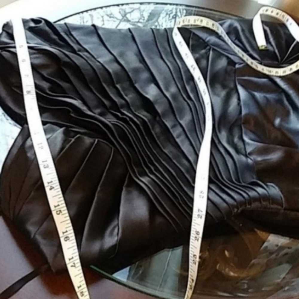 Cinderella Design Black Satin Floor-length Gown. … - image 9