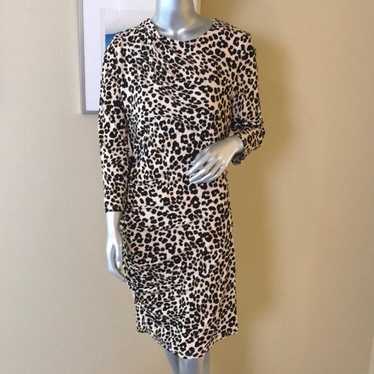 JUICY COUTURE | Crepe Stretch Leopard Print Bodyc… - image 1