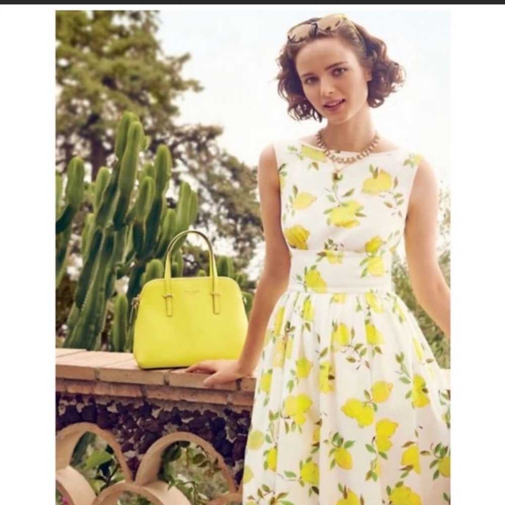 Kate Spade Limoncello lemon dress - image 7