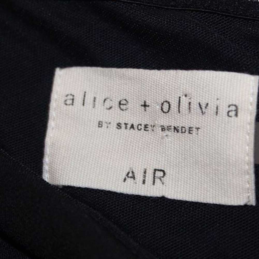 Alice + Olivia One Shoulder Black Mini Dress Wome… - image 9