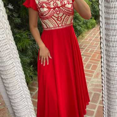 Beautiful beaded special occasion dress