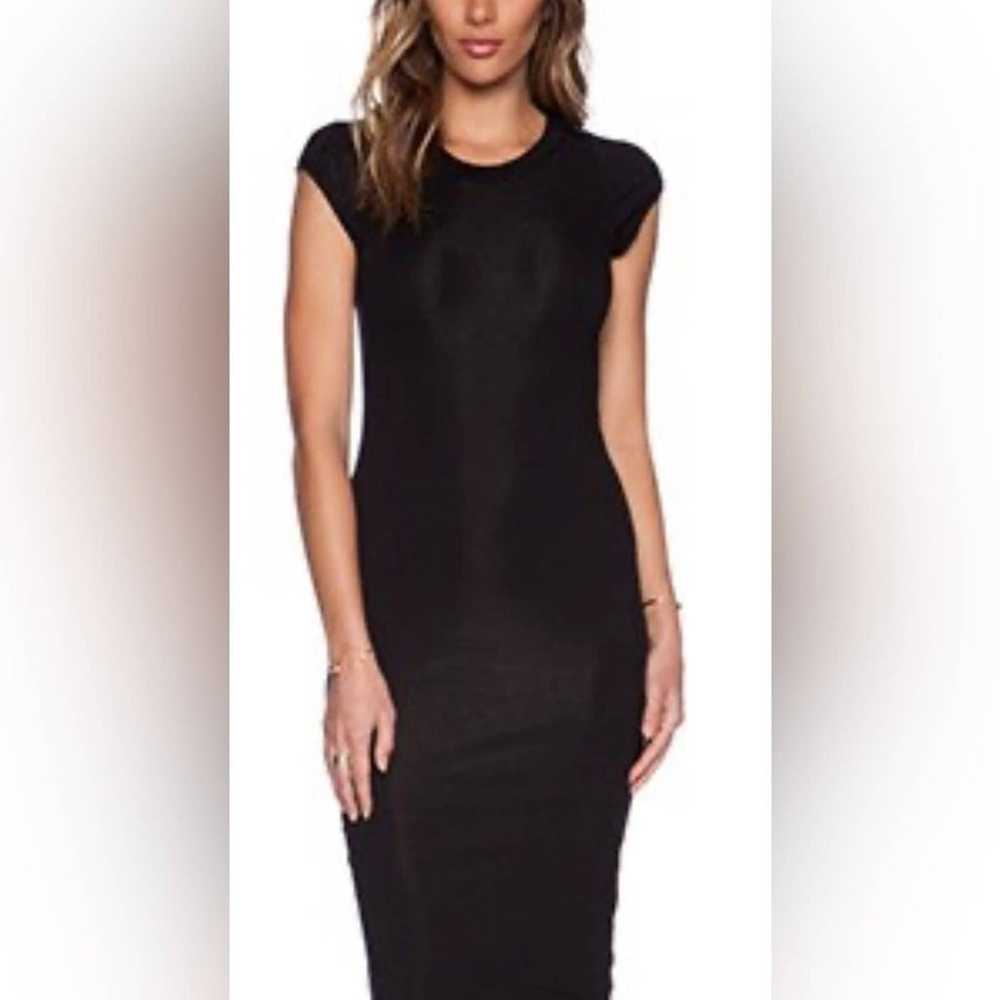 Tory Burch Fitted Bodycon Dress with Subtle Mock … - image 3