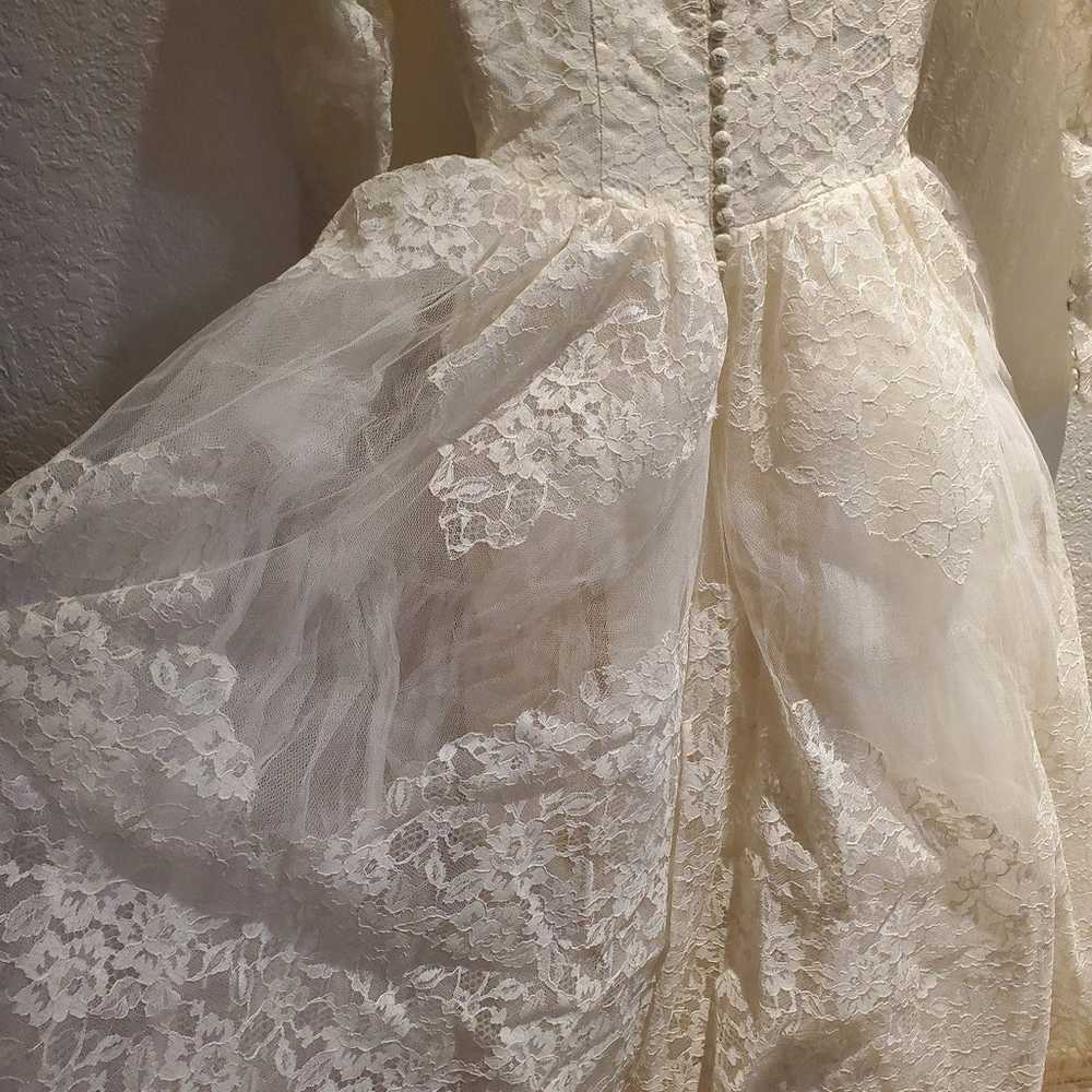 1940s wedding gown - image 3