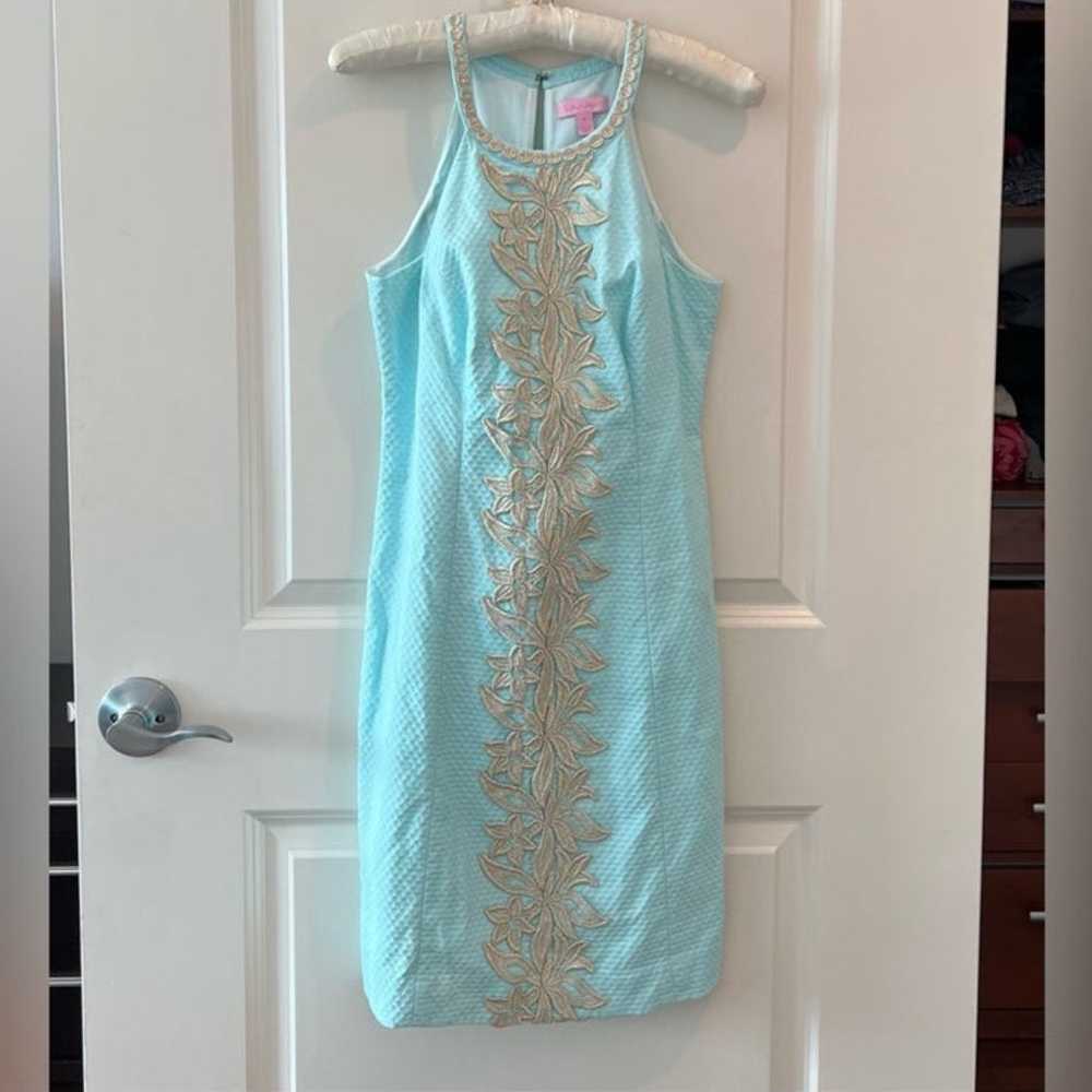 Lilly Pulitzer Size 2 Pearl Shift Dress in Whispe… - image 2