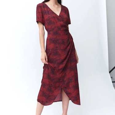 Third Form The Hunted Wrap Maxi Dress in Cherry - image 1