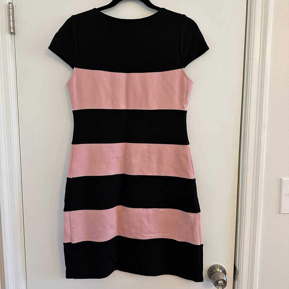 Yoana Baraschi light pink and black striped dress… - image 3