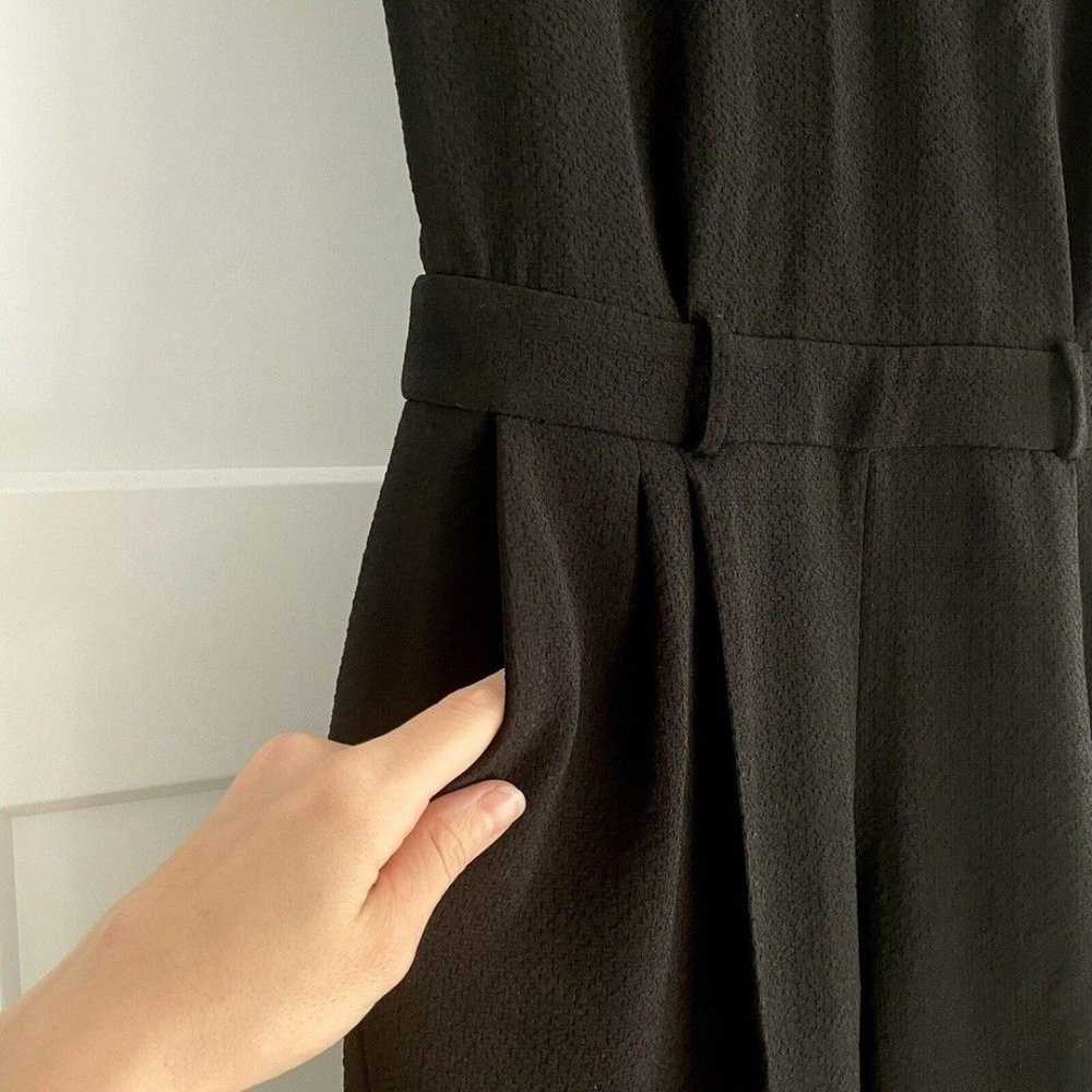 Sezane Maiva Jumpsuit Black Lace V Neck Short Sle… - image 10