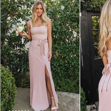 Show me your MuMu Paris gown Dusty Blush- Small - image 1