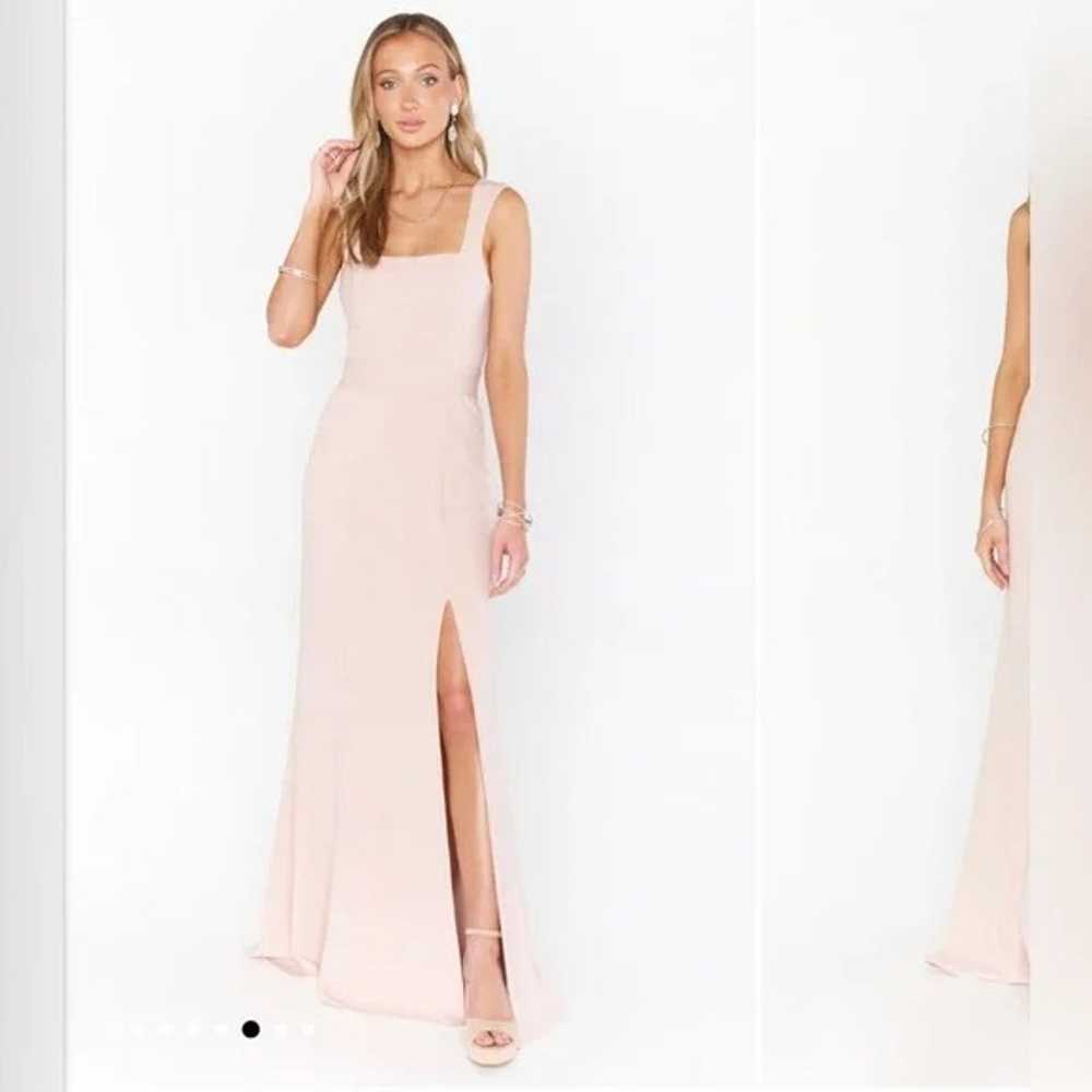 Show me your MuMu Paris gown Dusty Blush- Small - image 2