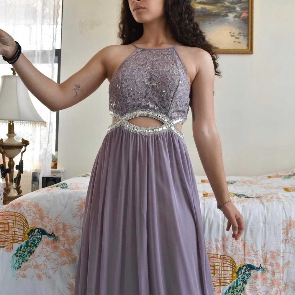 Mauve lilac purple dress - image 3