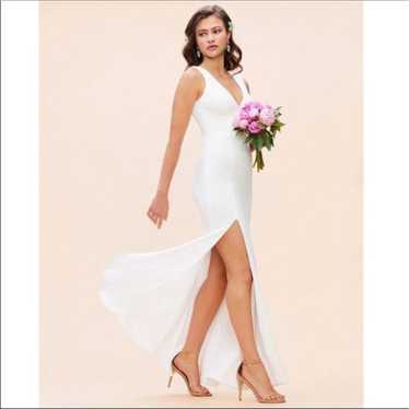 Dress the Population Sandra Off White Dress Small… - image 1