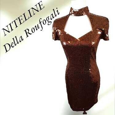Niteline Della Roufogali 1980's Glamorous SEQUIN B