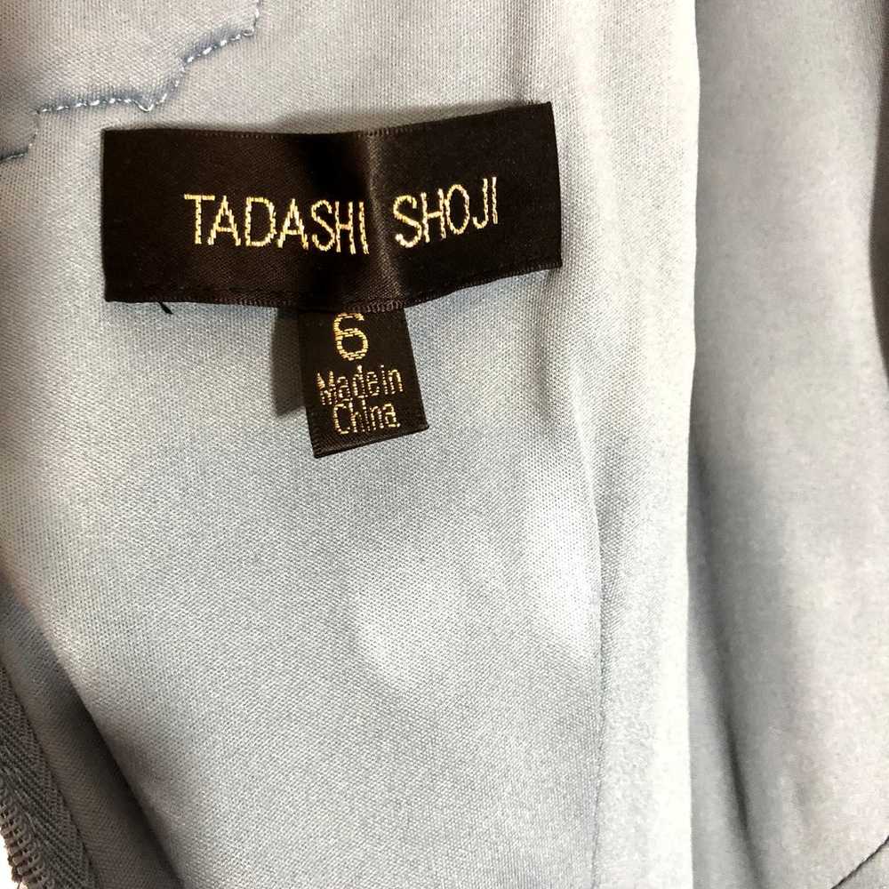 Tadashi Shoji Dress V-Neck Sequins Lace Size 6 Sl… - image 9