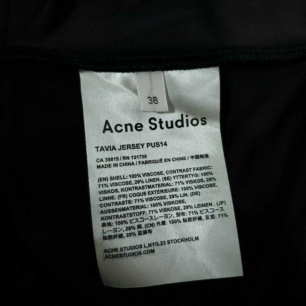 Acne Studios Dress EUR 38 Black Knit Sleeveless D… - image 8