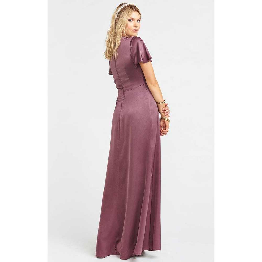 Show me your Mumu Rome Twist Gown Dusty Plum Luxe… - image 2