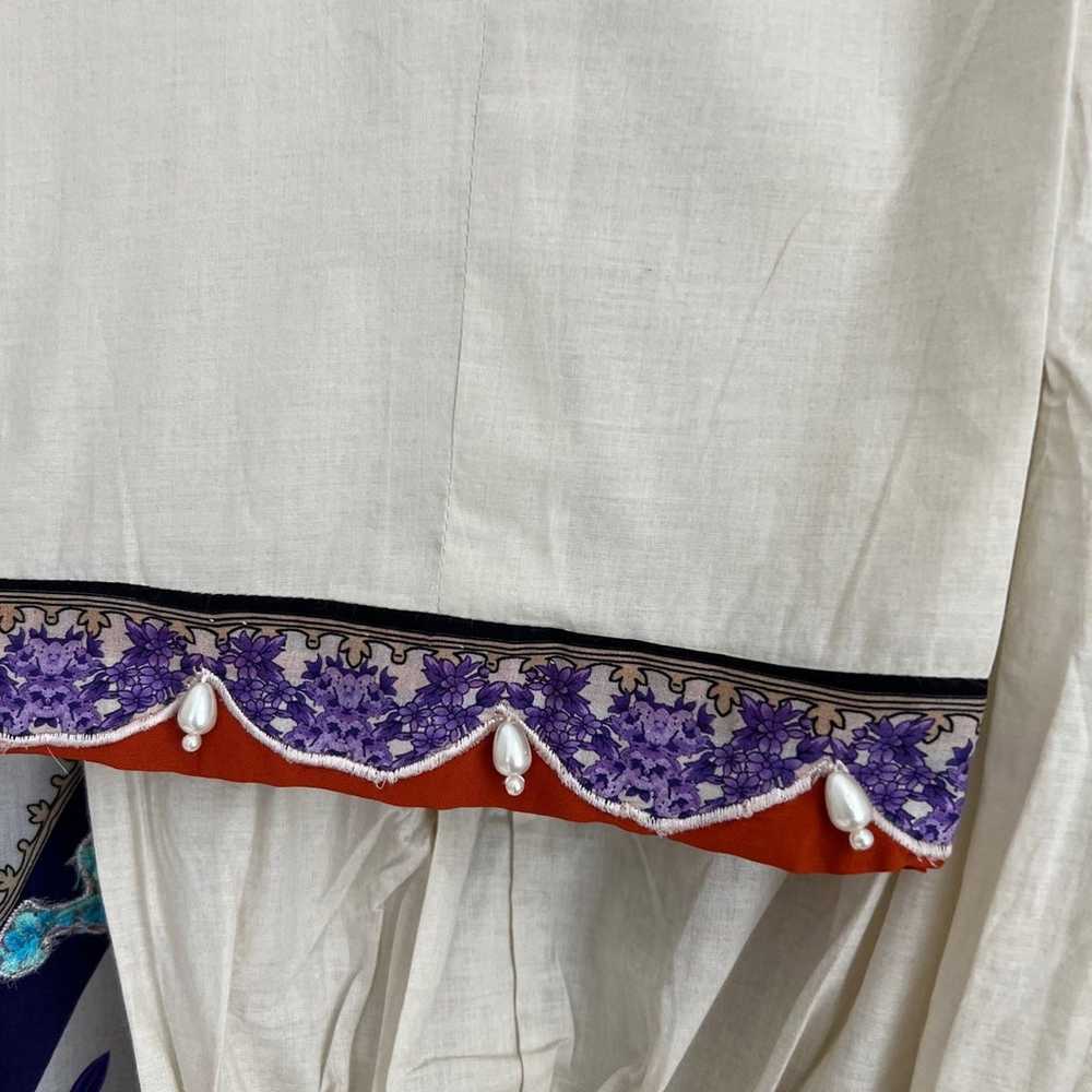Pakistani Sana safinaz embroided muzlin 3 piece - image 9