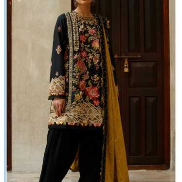 Zaha lawn pakistani dress - image 1