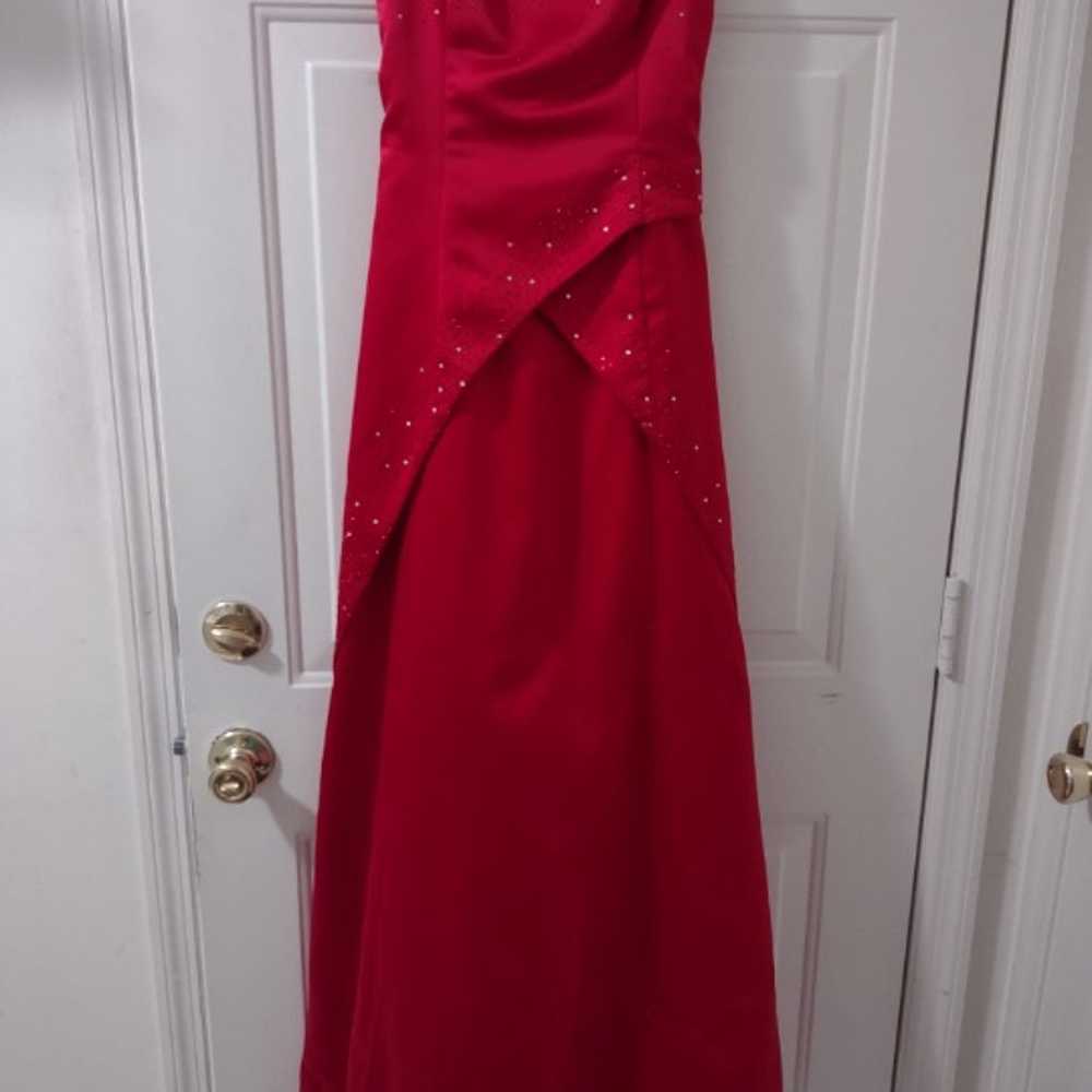 Formal dress, red, size 9/10, perfect condition, … - image 1