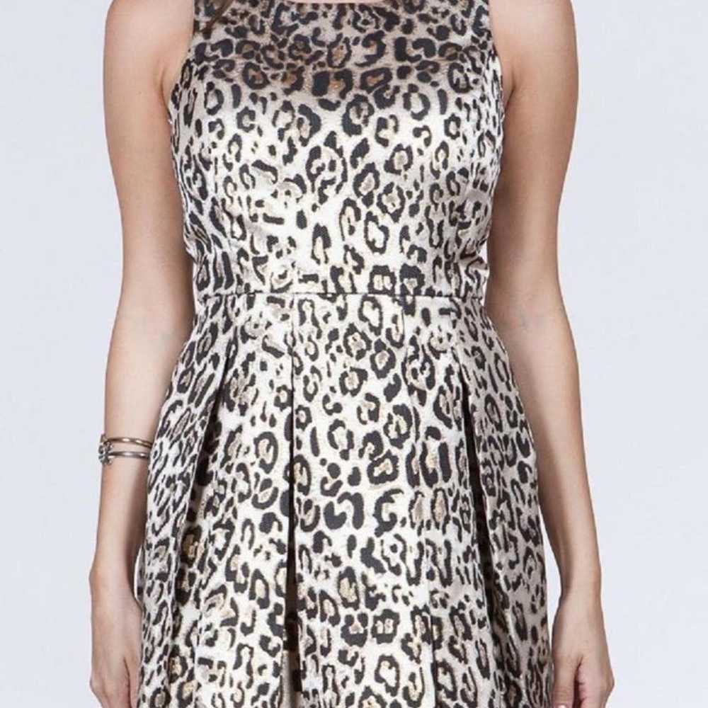 Ark & Company Leopard Jacquard Dress - image 2