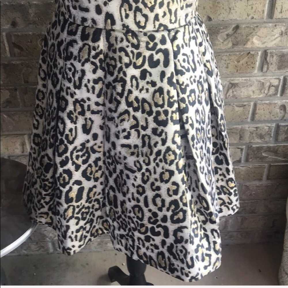 Ark & Company Leopard Jacquard Dress - image 5