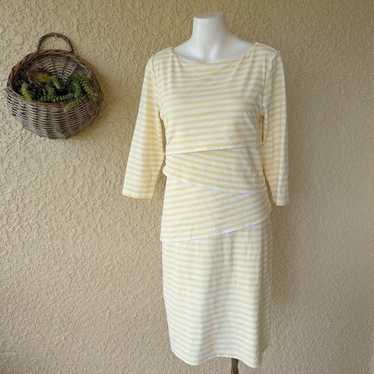 J. McLaughlin Nicola Bangle Stripe Catalina Dress