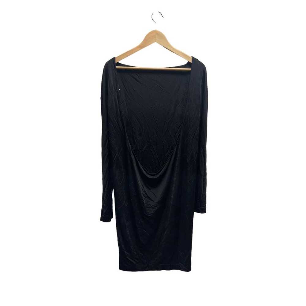 Dsquared2 Blackless Long Sleeve Mini Dress in Bla… - image 4