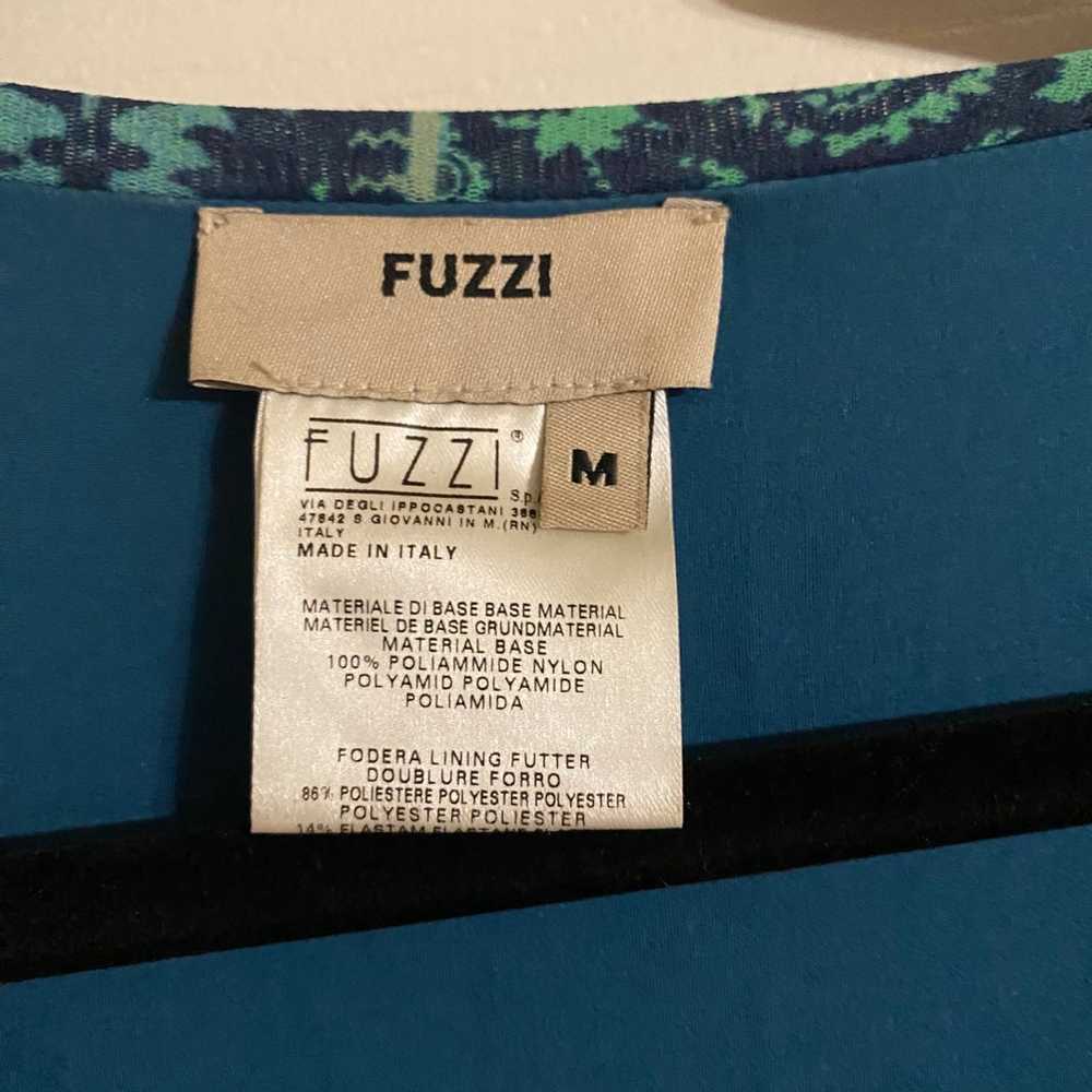 Fuzzi by John Paul Turquoise MIDI Dress - image 2