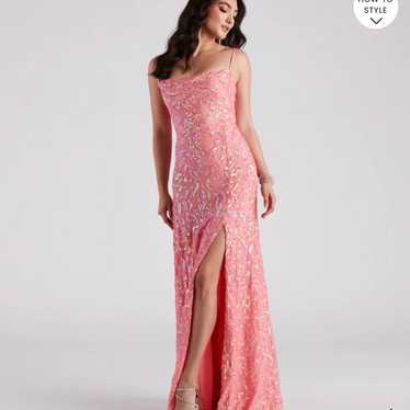 Coral Prom Dress - image 1