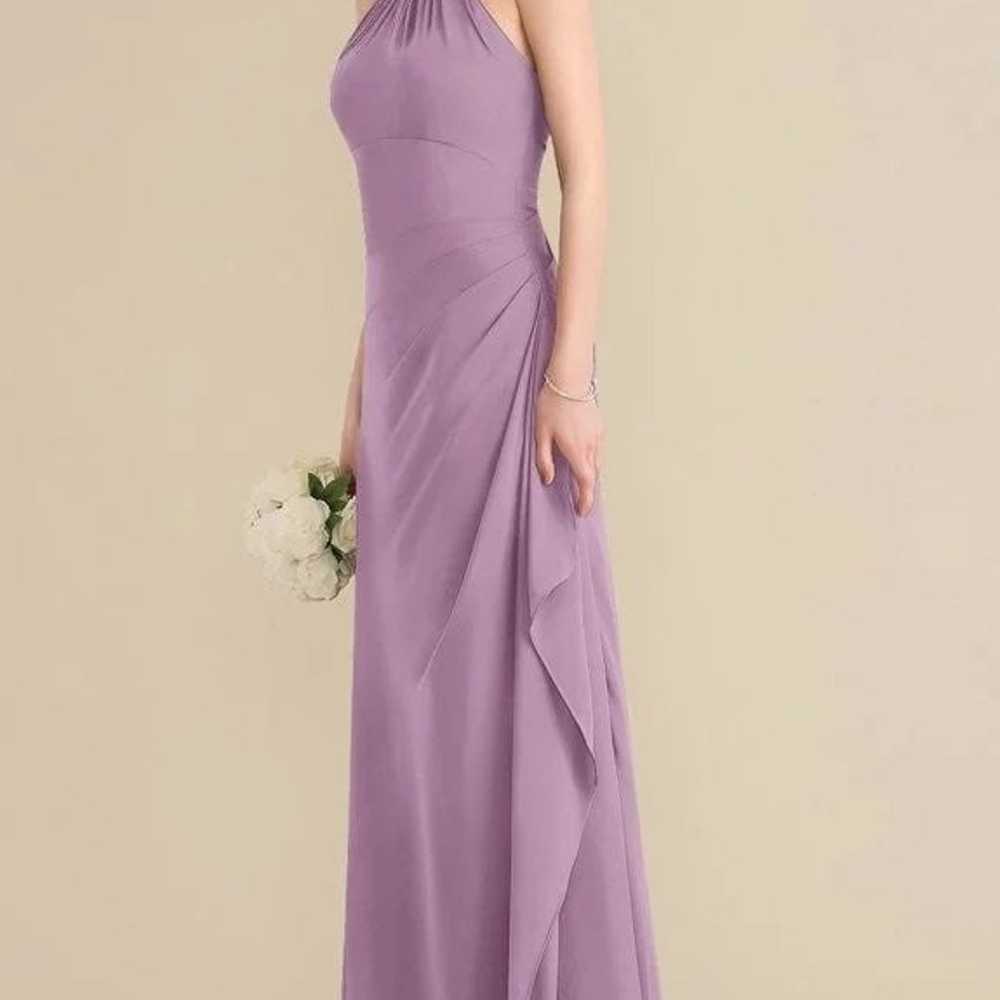 David bridal Bridesmaids wedding gown purple Dress - image 6