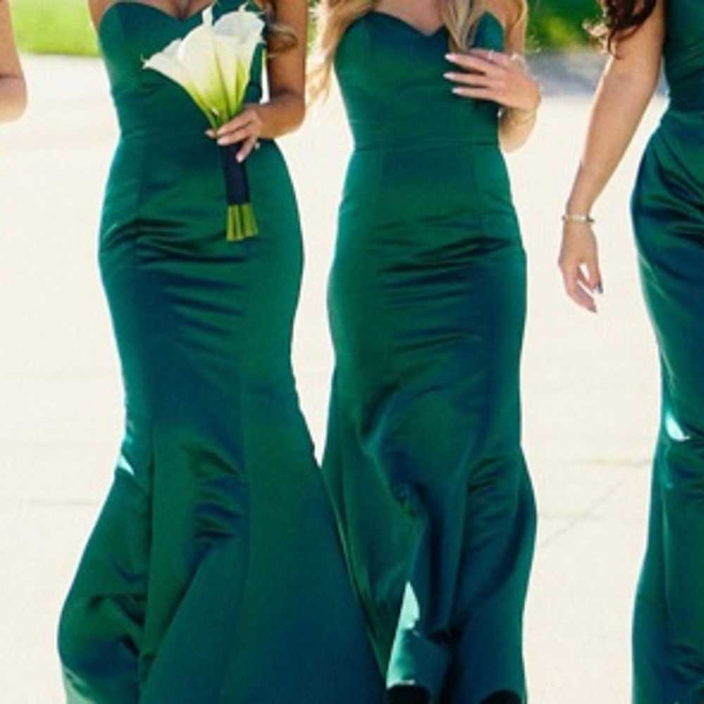 Emerald green gown - image 2