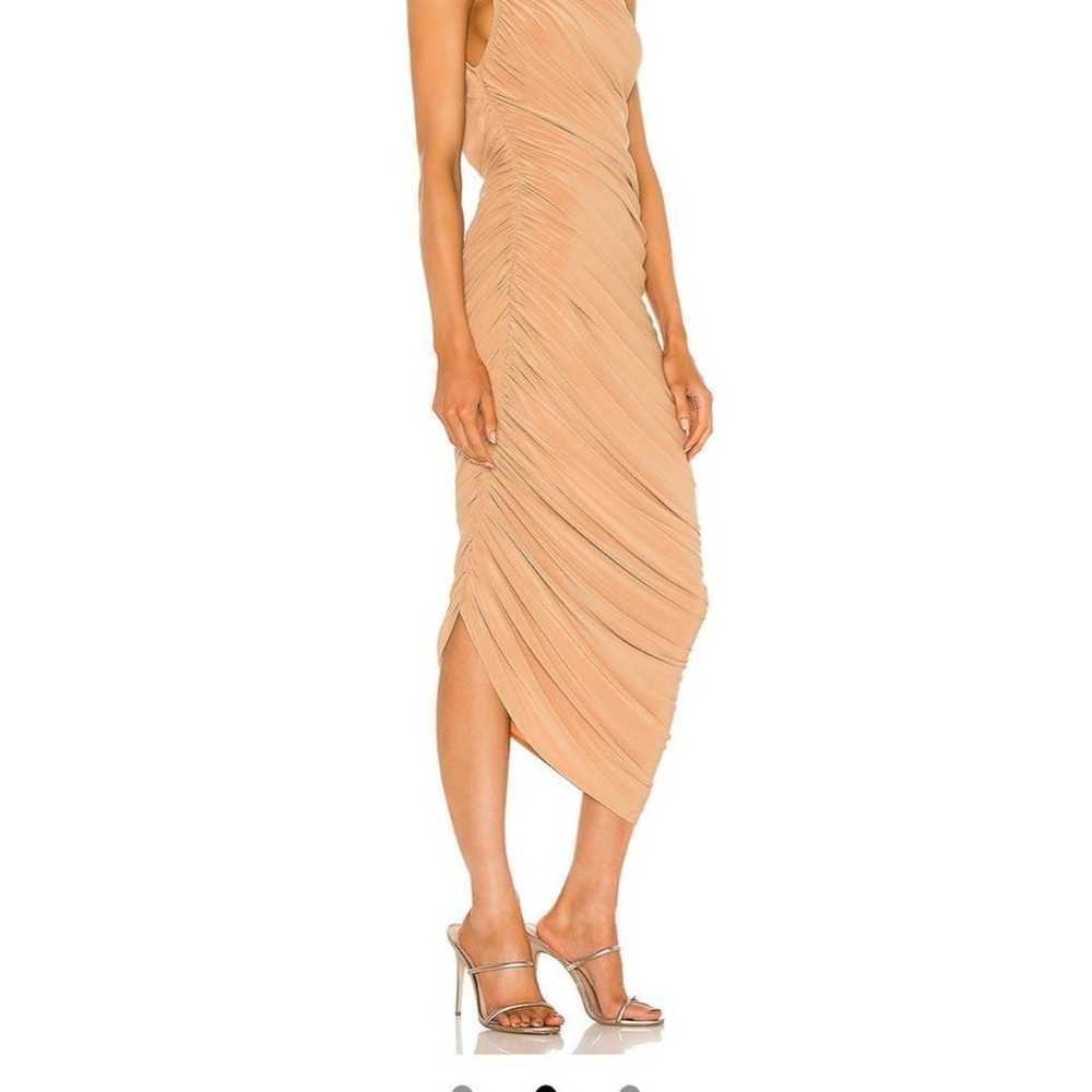 Dress Norma Kamali Nude Diana Gown Revol - image 3