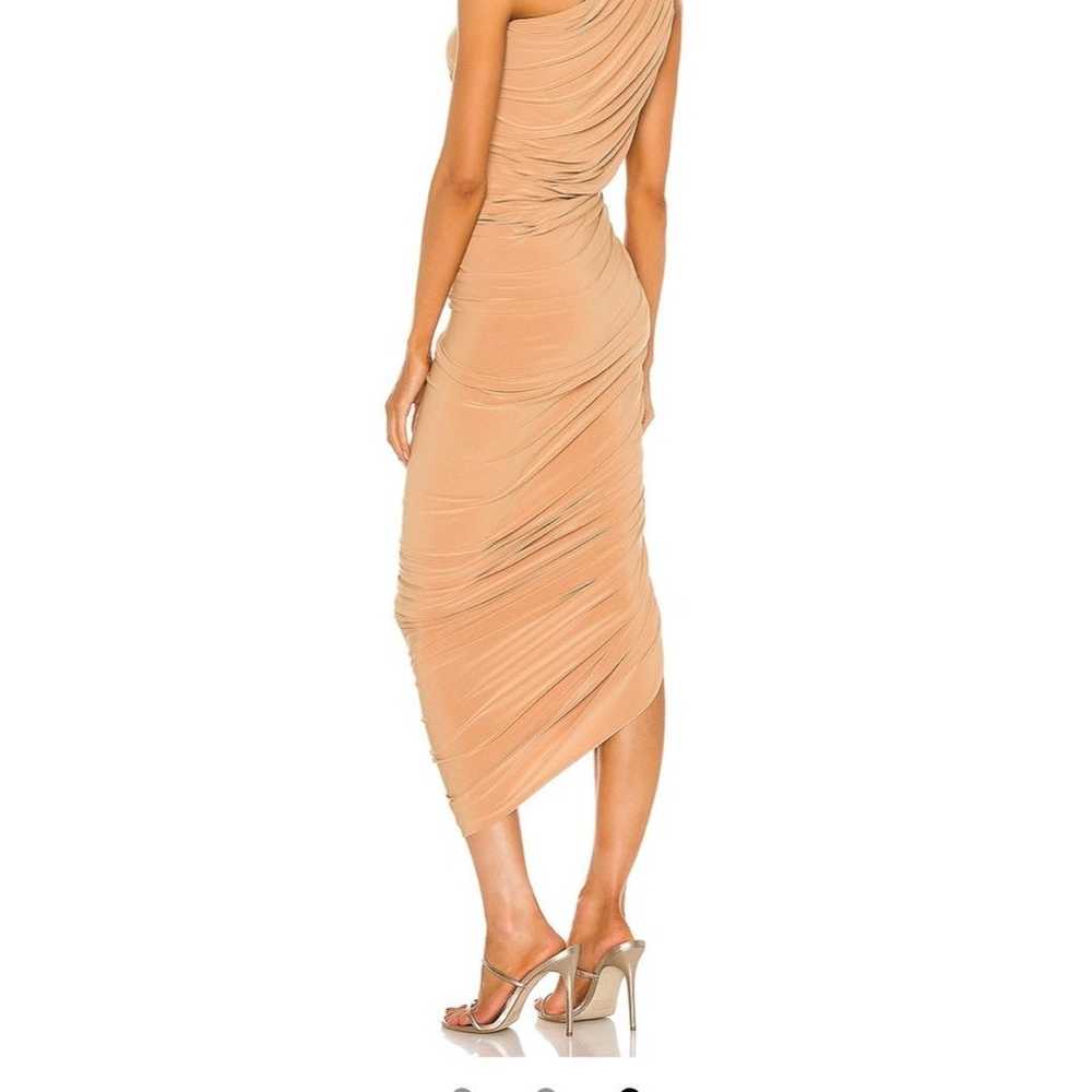 Dress Norma Kamali Nude Diana Gown Revol - image 4