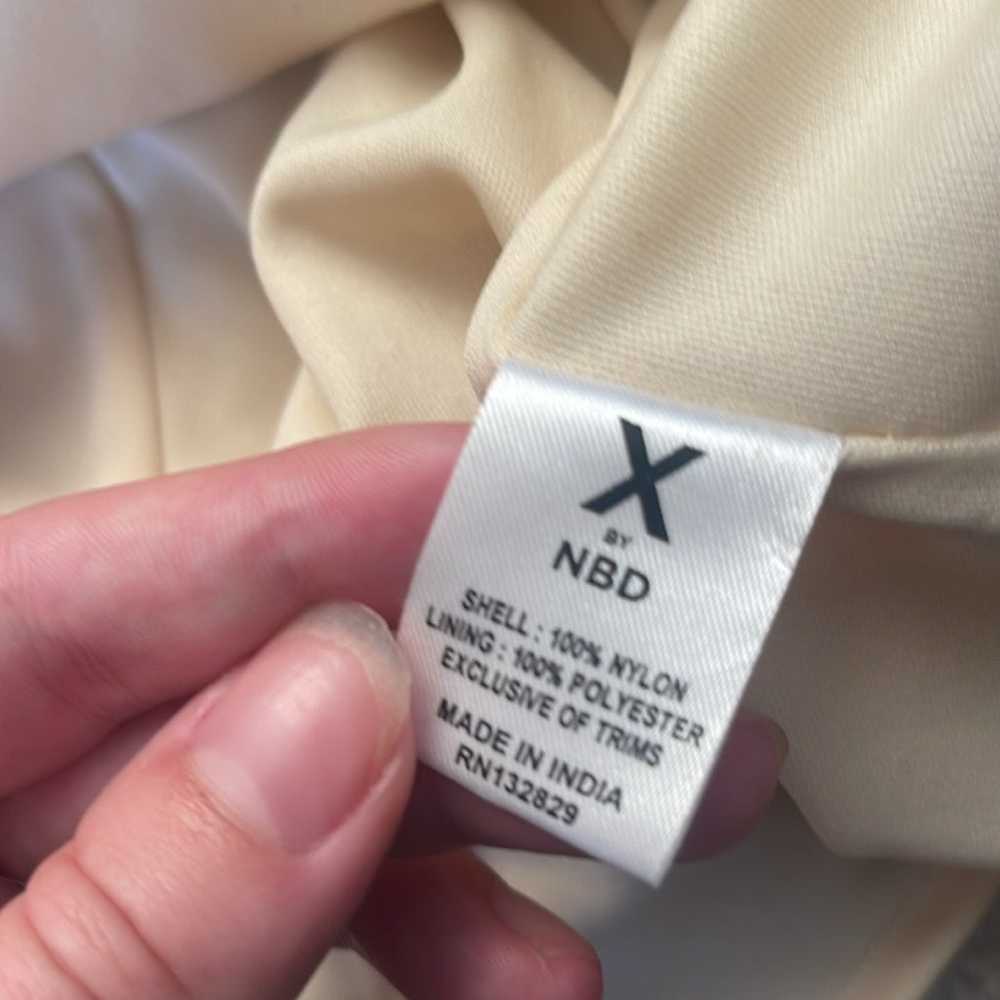 NWT X by NBD Madeline Dress in Ivory - image 10