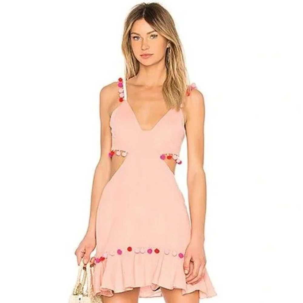 MAJORELLE Capsize Dress in Blush Size Small - image 2