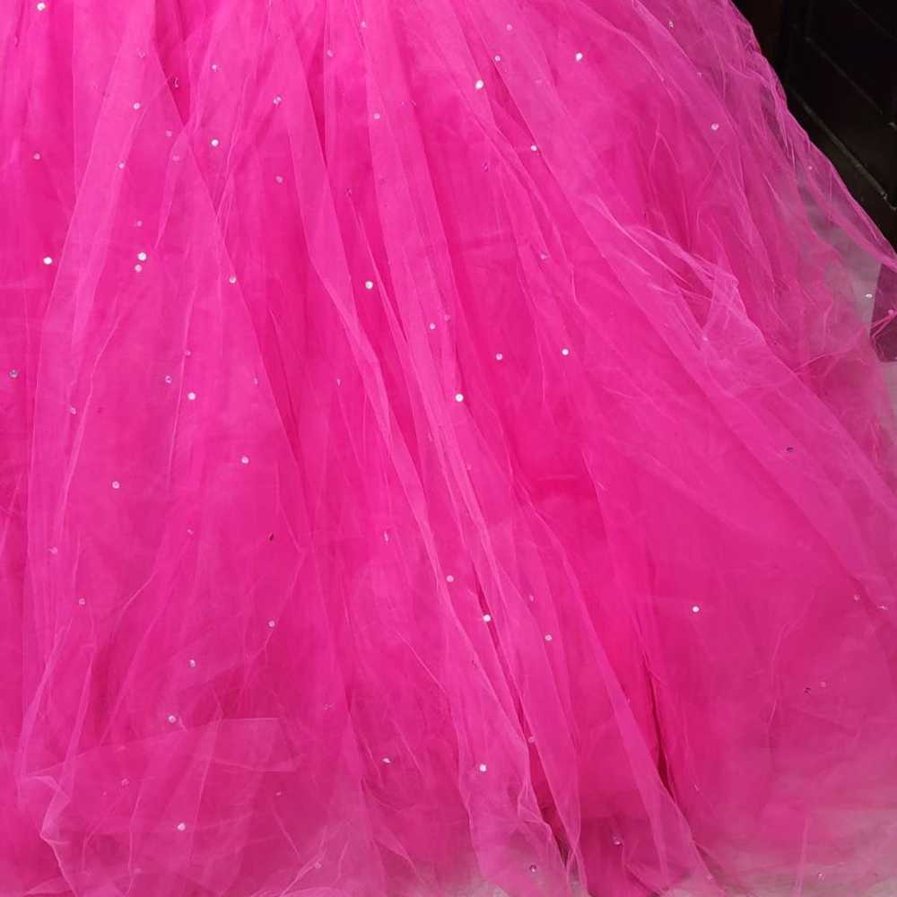 Hot pink dress used for 16th Birthday - image 12
