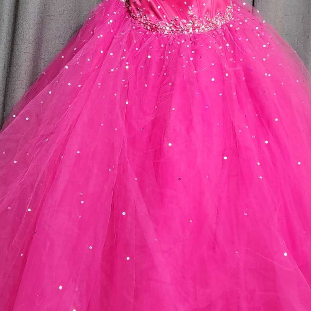 Hot pink dress used for 16th Birthday - image 6