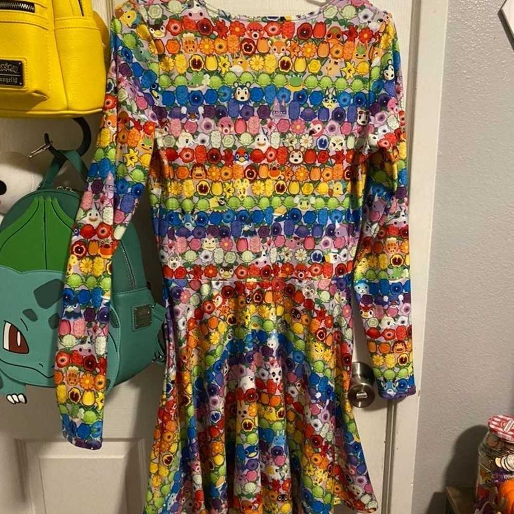 Blackmilk Animal Crossing Rainbow Dress - image 7