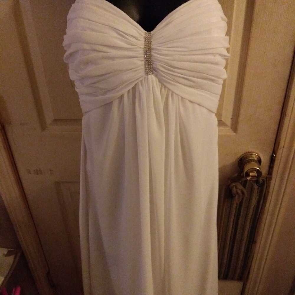 Christina Wu Wedding Dress size 16 white - image 1