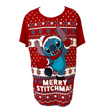 Disney Merry Stitchmas T-Shirt Girl’s Size XS - image 1