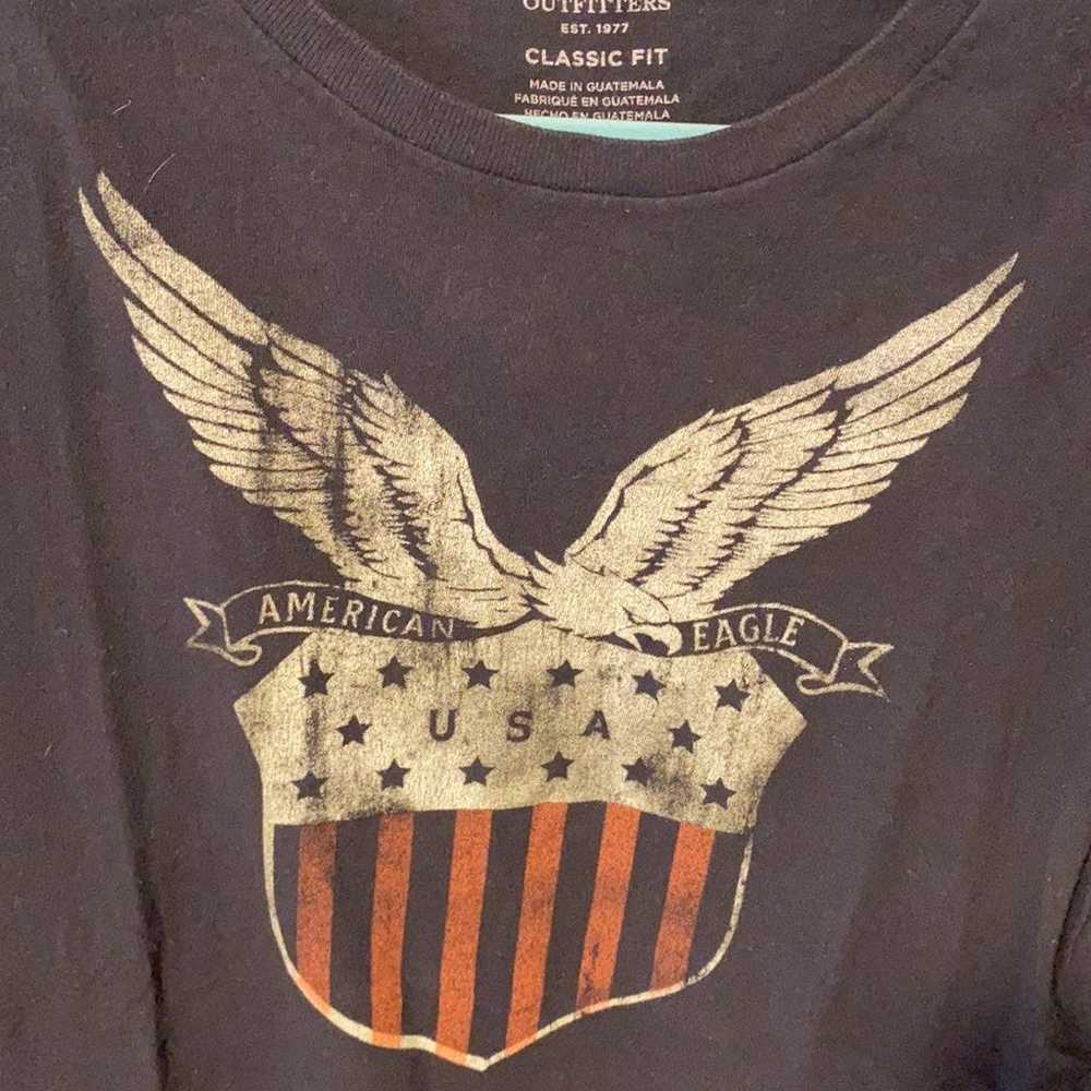 American Eagle Classic Graphic Tee Sz XS - image 2