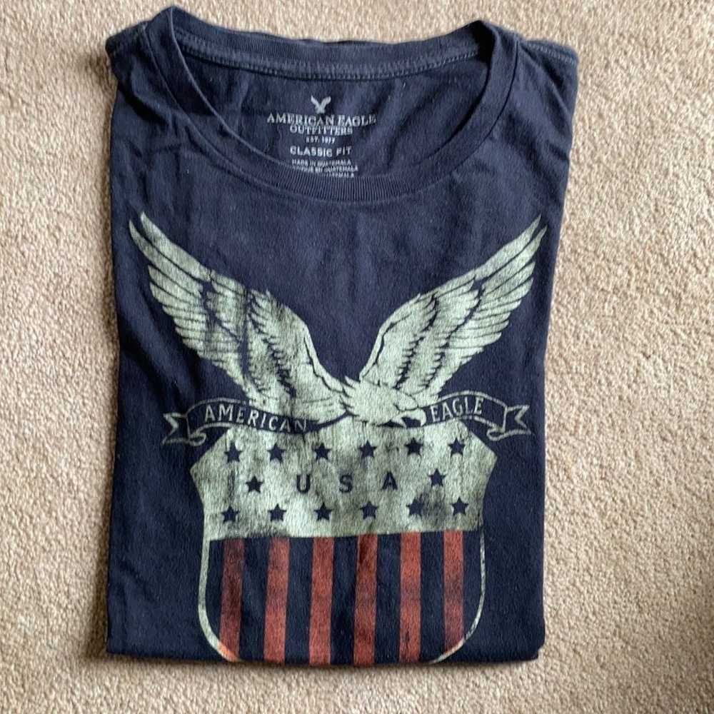 American Eagle Classic Graphic Tee Sz XS - image 7