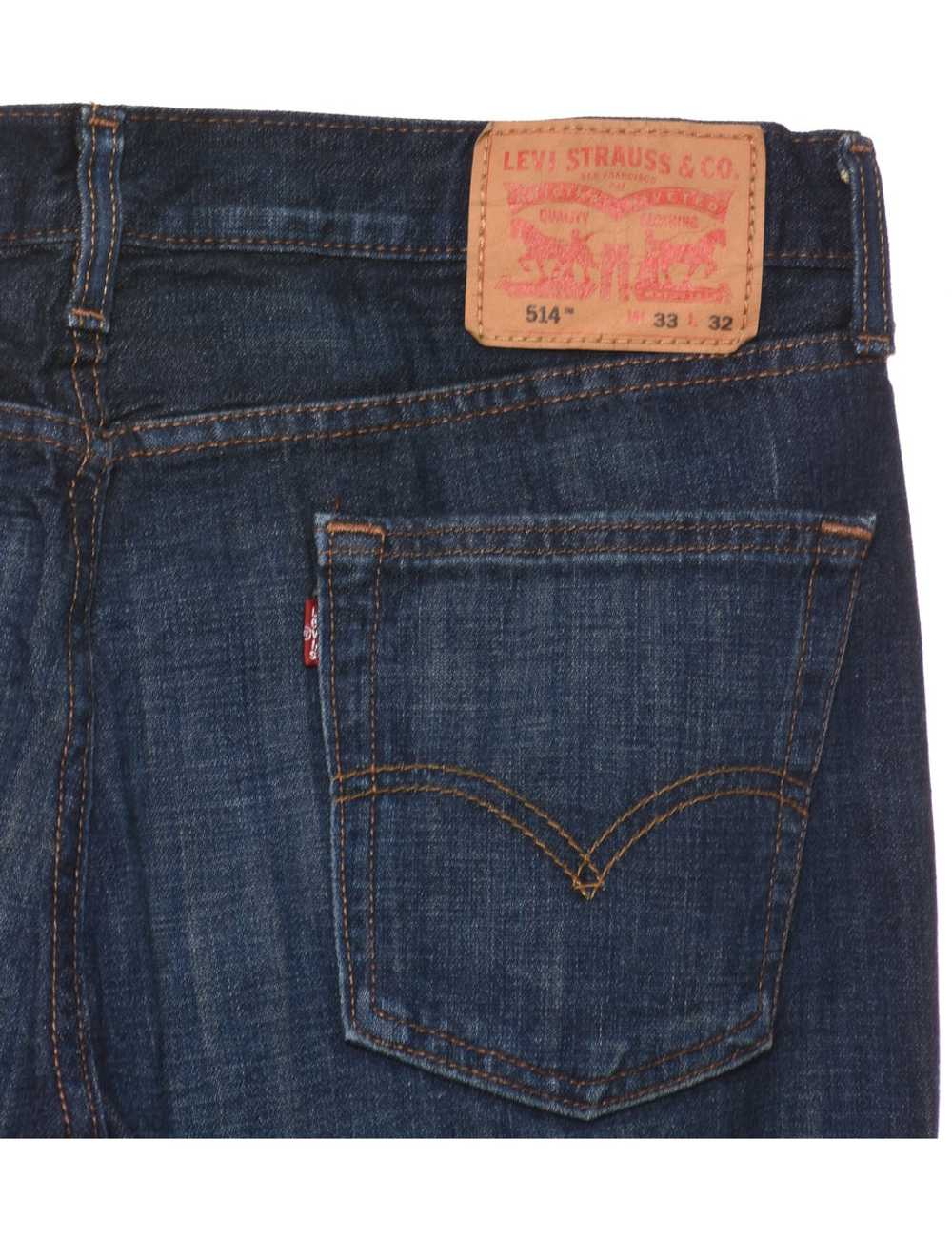514's Fit Levi's Dark Wash Jeans - W34 L32 - image 4